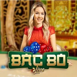 Live Casino logo of Bac Bo from Evolution at Spinational Casino