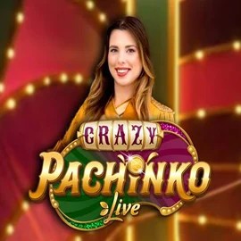 Crazy Pachinko slot icon by Evolution, available at Spinational Casino