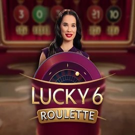Lucky 6 Roulette online game logo by Pragmatic Play on sspinational.com