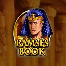Slots logo of Ramses Book Deluxe from Gamomat at Spinational Casino