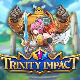 Trinity Impact slot logo by Play'n GO at Spinational Casino